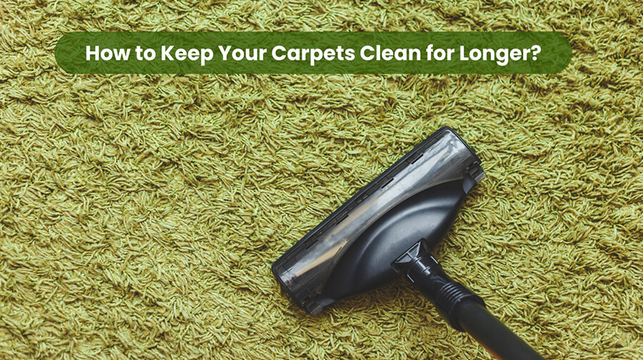 How to Keep Your Carpets Clean for Longer?